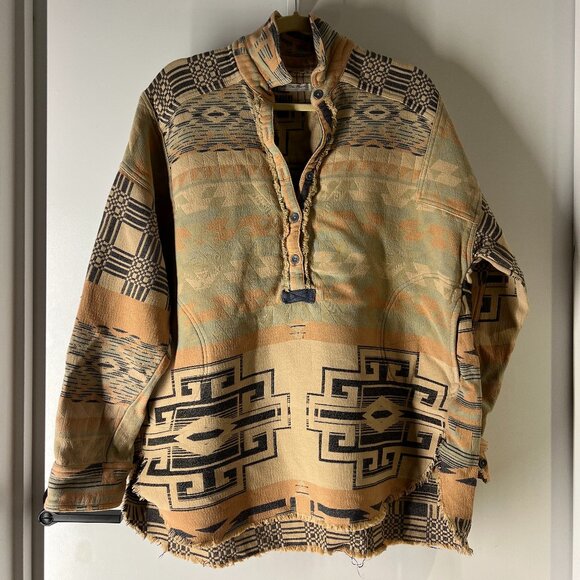 We The Free Aztec Pullover Shirt - Picture 2 of 3